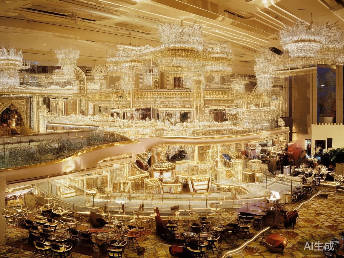 在繁华的澳门，豪华的赌场不仅代表着无限的娱乐与刺激